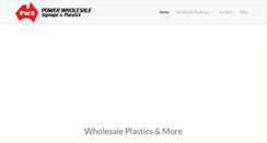 Desktop Screenshot of powerwholesale.com.au