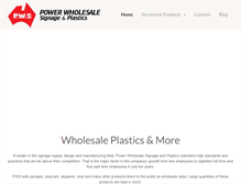 Tablet Screenshot of powerwholesale.com.au